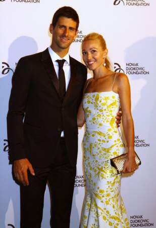 Novak and Jelena Djokovic