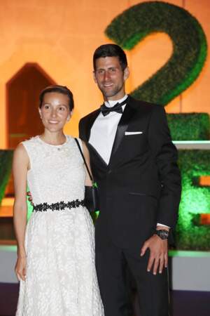 Novak and Jelena Djokovic