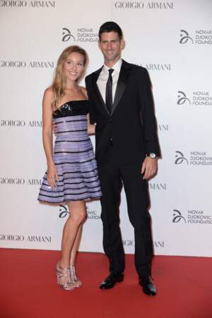 Novak and Jelena Djokovic