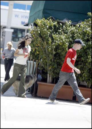 Mila Kunis and Macaulay Culkin (2006)