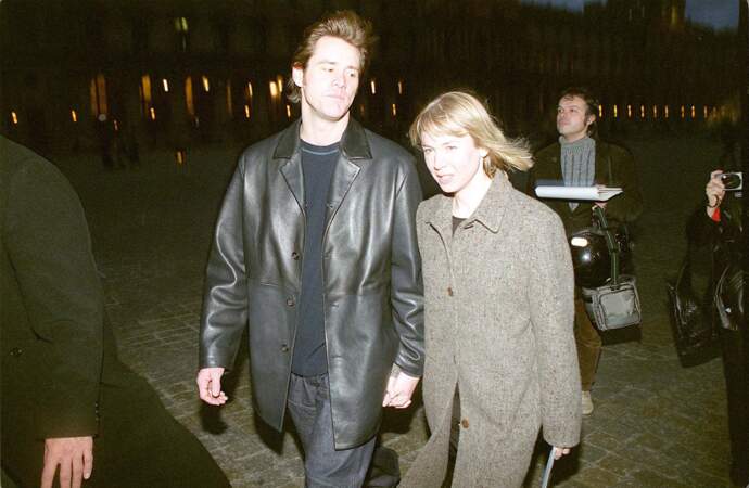 Renée Zellweger and Jim Carrey (2000)