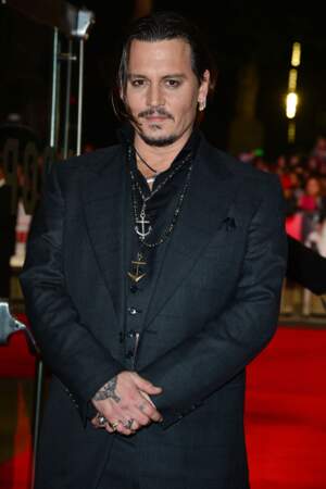 Accustomed to physical transformations, Johnny Depp...