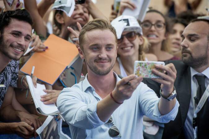 Tom Felton. In addition to his acting career, he has made a name for himself in the music world with several collaborations