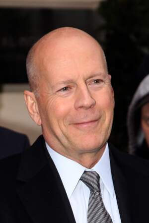 Bruce Willis leaves his hotel in Paris, 11th February 2013.