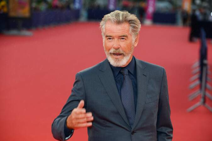 Pierce Brosnan at the 45th Deauville American Film Festival on 6th September 2019.