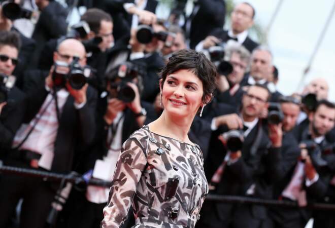 Audrey Tautou at the 67th Cannes Film Festival, 14th May 2014.