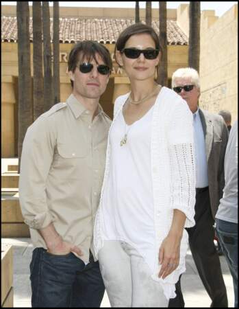 Katie Holmes and Tom Cruise