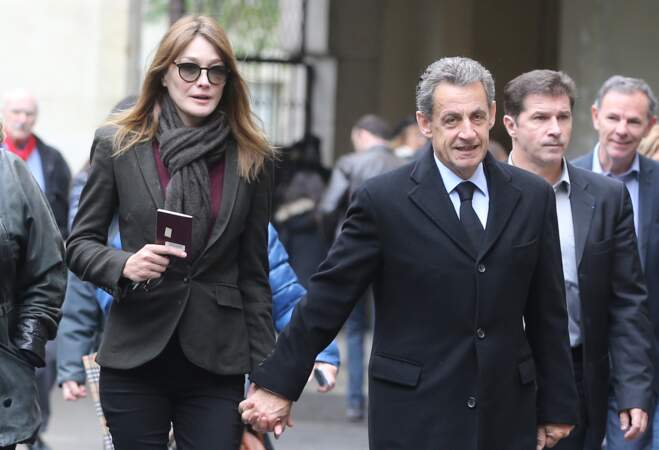 Carla Bruni and Nicolas Sarkozy