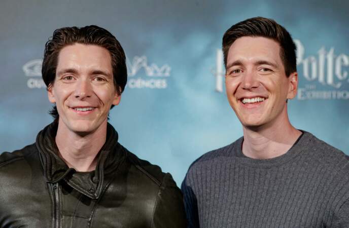 James and Oliver Phelps/ Fred and George Weasley: Now