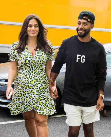 Ashley Graham and Justin Ervin