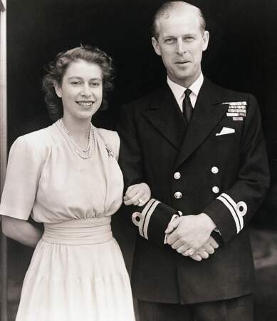 9 July 1947: Princess Elizabeth and Philip Mountbatten announced their engagement 