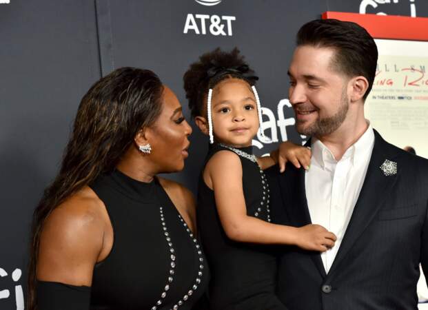 Serena Williams and Alex Ohanian