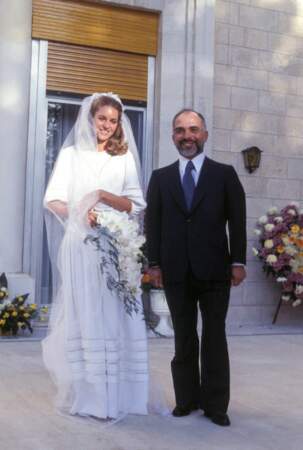 Queen Noor and King Hussein of Jordan