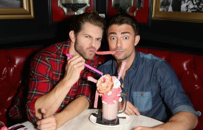 Jaymes Vaughan and Jonathan Bennett