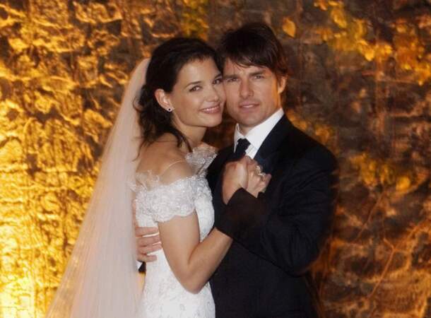 Tom Cruise and Katie Holmes 