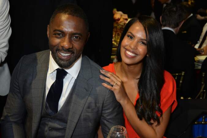 Idris Elba and Sabrina Dhowre