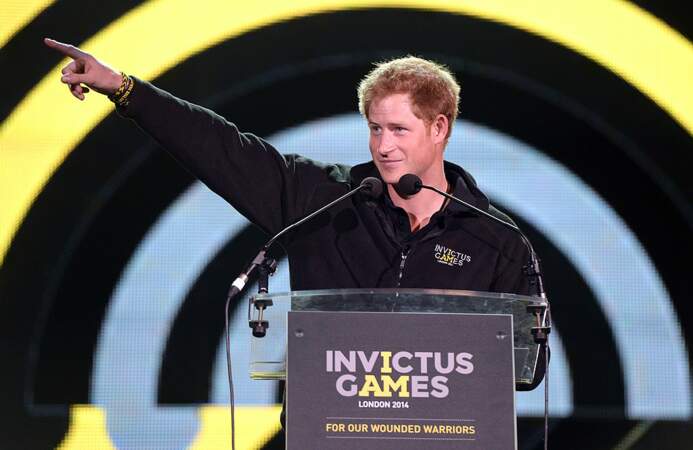 Harry at the Invictus Games