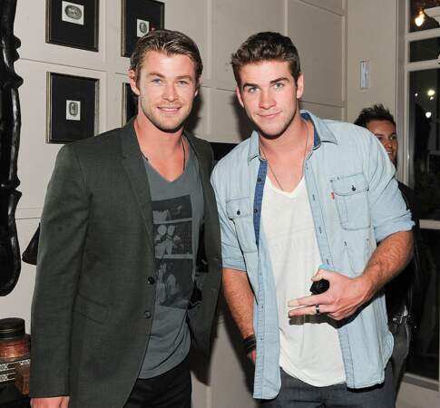 Chris Hemsworth (Left) and Liam Hemsworth