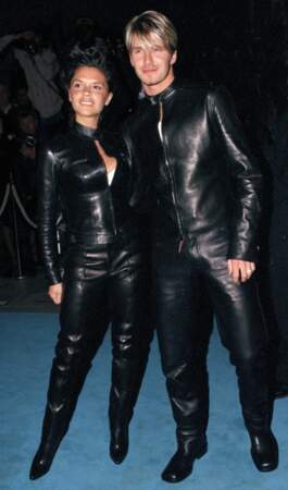 David and Victoria loved wearing matching outfits in the 90s