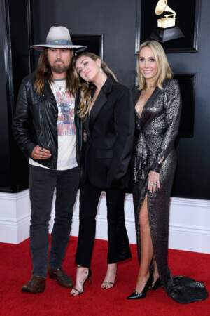 Miley Cyrus and Billy Ray Cyrus