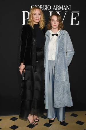 Maya Hawke and Uma Thurman