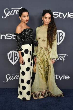 Zoe Kravitz and Lisa Bonet