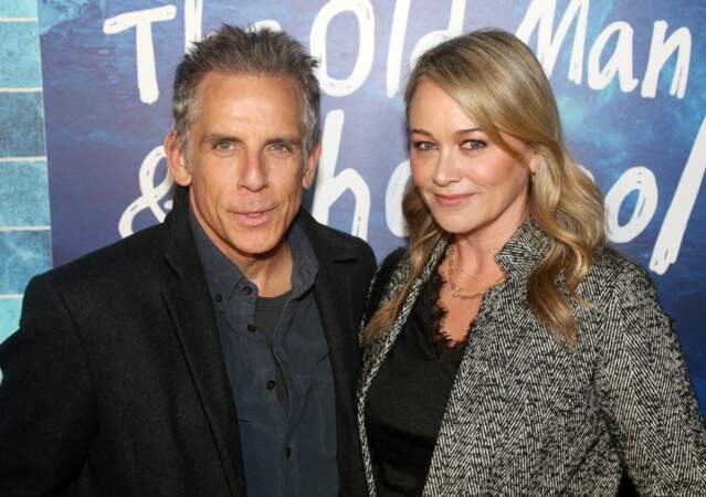 Ben Stiller and Christine Taylor