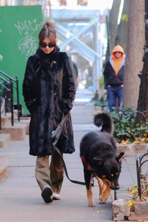 Emily Ratajkowski and Pete Davidson