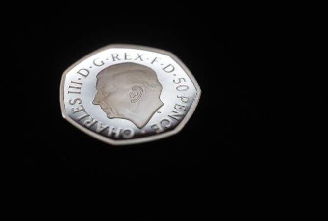 First King Charles 50p coins