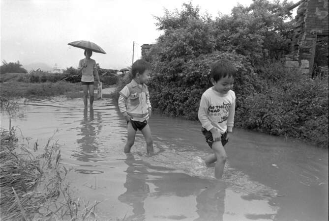 The deadliest Typhoon Nina in 1975