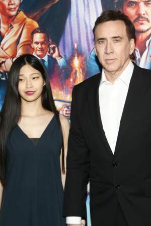 Riko Shibata and Nicolas Cage