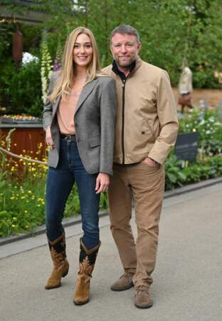 Jacqui Ainsley and Guy Ritchie