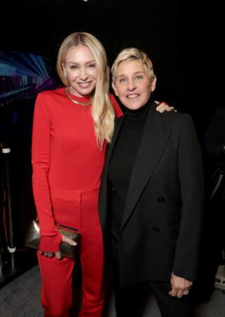 Portia de Rossi and Ellen DeGeneres