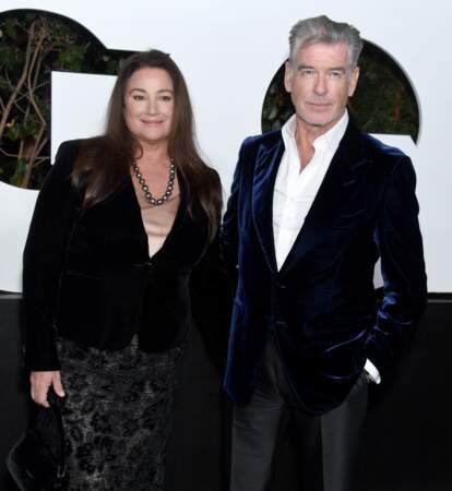 Keely Shaye Smith and Pierce Brosnan