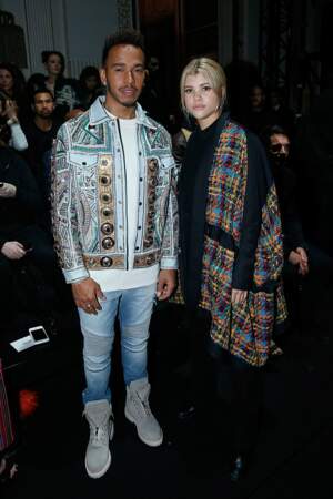 Sofia Richie and Lewis Hamilton