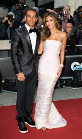 Nicole Scherzinger and Lewis Hamilton