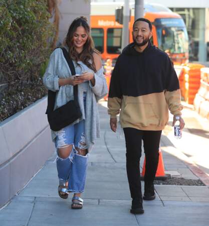 Chrissy Teigen and John Legend