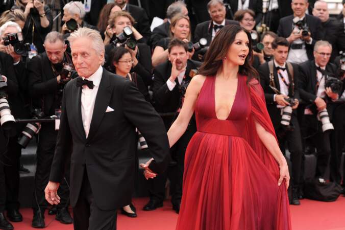 Catherine Zeta-Jones and Michael Douglas