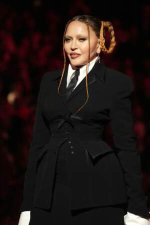 Onstage at the 65th Grammy Awards