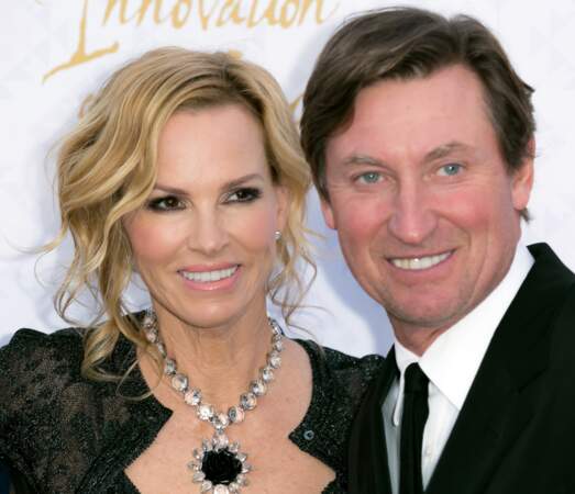 Wayne Gretzky and Janet Jones