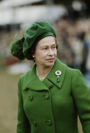 January 1980:  A green tam-o'-shanter