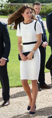 2014: A black-and-white dress
