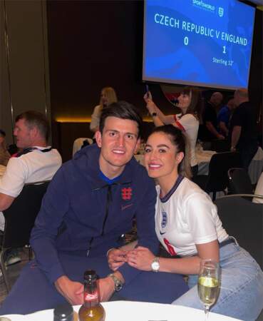 Engaged to Harry Maguire in February 2018