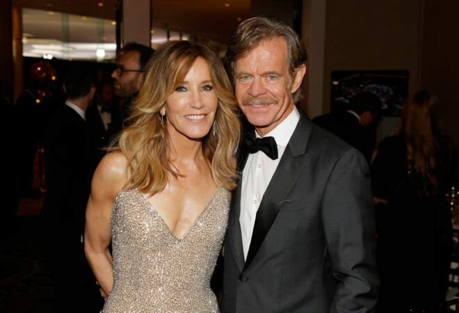 Felicity Huffman and William H. Macy