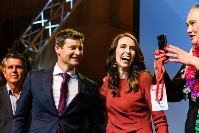 Ardern was engaged to Gayford on 3 May 2019
