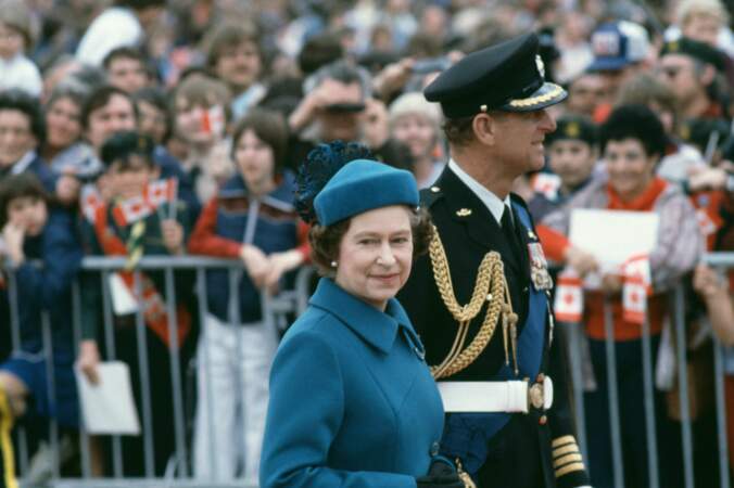July 8, 1970: Queen Elizabeth II and Prince Philip were very joyful during their trip to Canada