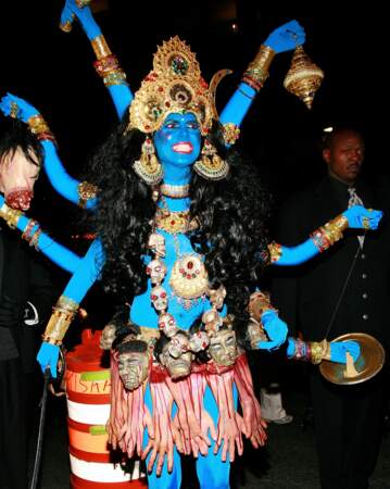 2008: Heidi as the Hindu Goddess Kali